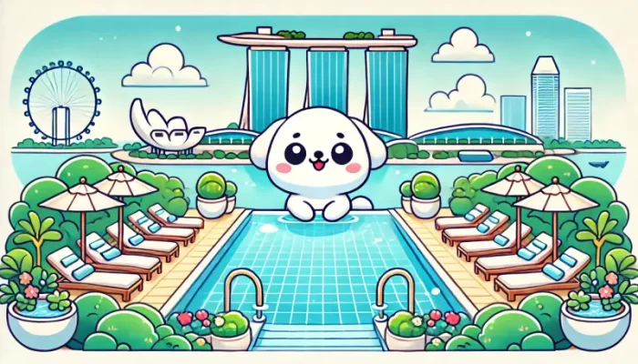 マリーナベイサンズ プール 宿泊者以外が利用できるのか