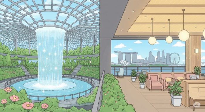 【ターミナル別】シンガポール空港プライオリティパス活用術