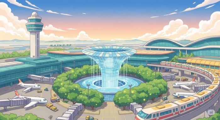 入国しない場合の空港での過ごし方