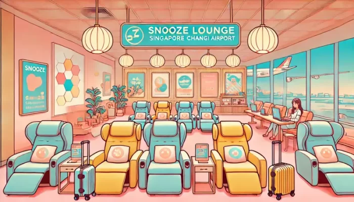 シンガポール 空港 仮眠できる場所や方法