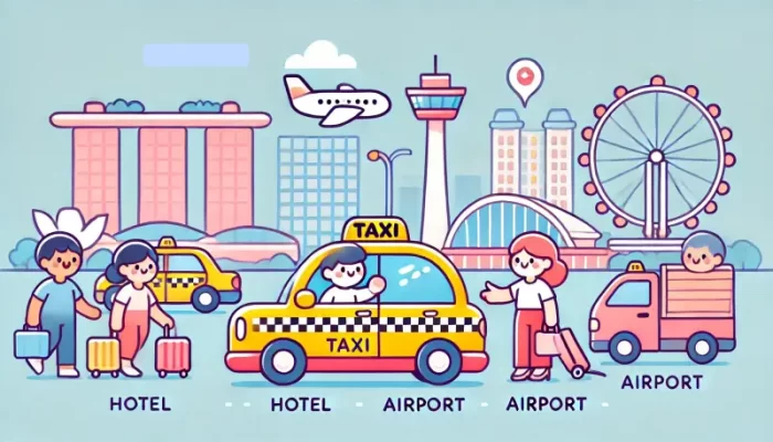 シンガポール タクシーの料金・乗り方・支払い方法