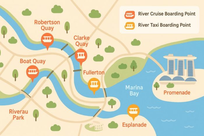 シンガポール｜リバータクシーとリバークルーズ観光するなら？