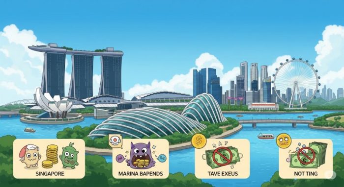 シンガポール旅行現金いくら必要か両替方法